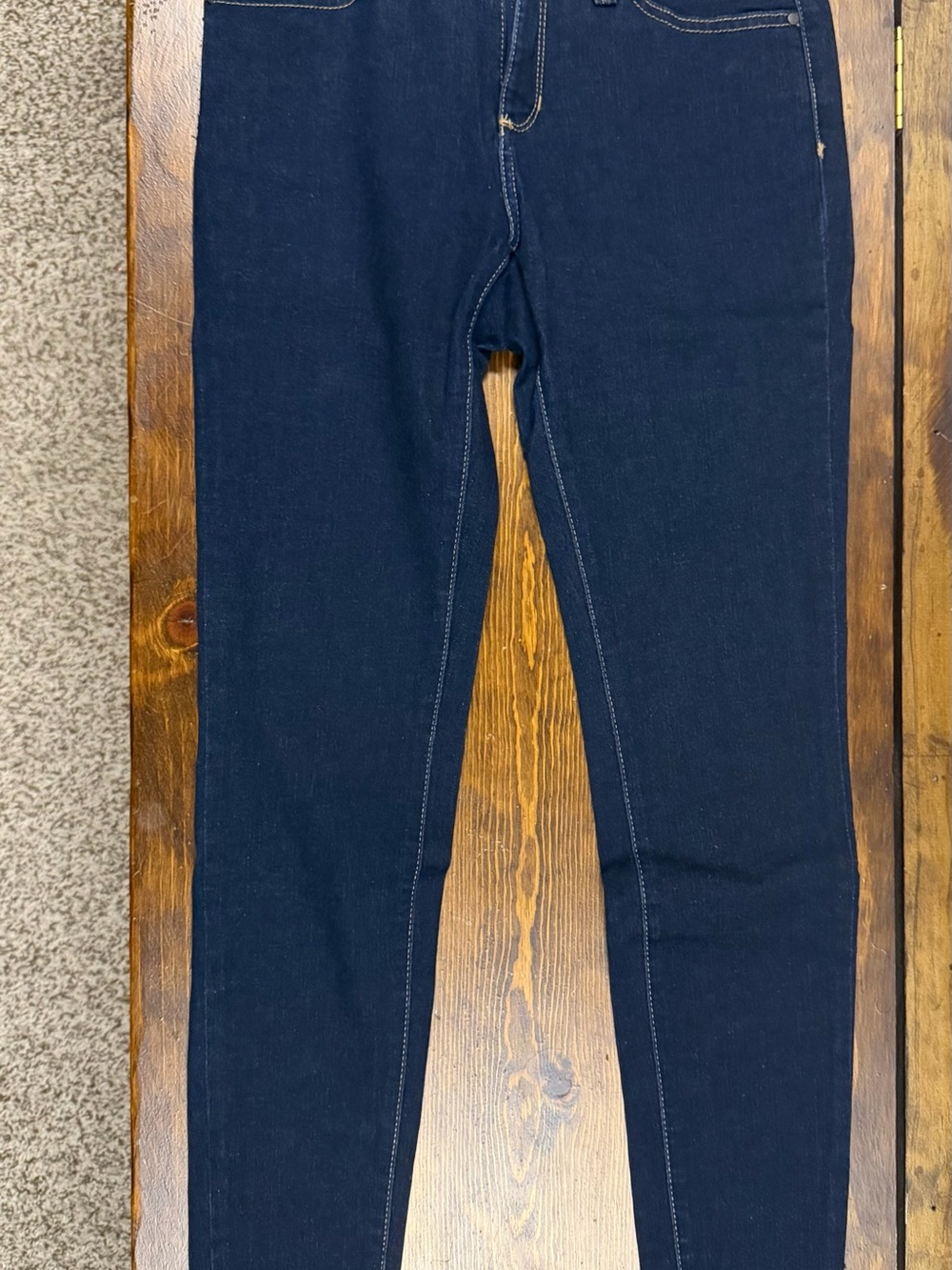 a.n.a Navy Skinny Stretch Jeans